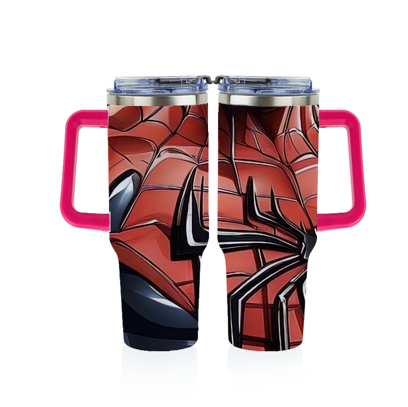 Spider Man スパイダーマン 1200ｍLフルプリント車用タンブラー